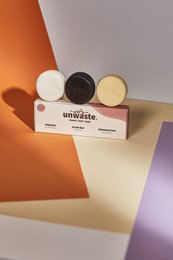Uvasket giftsæt • Orange • 3 x 40 gr