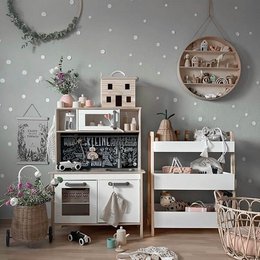 Folia do tablicy i tylny panel do kuchni dziecięcej IKEA
