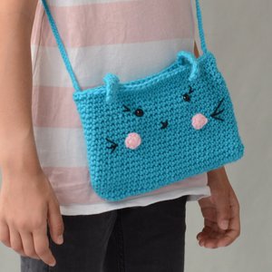 Crochet kit: blue bunny