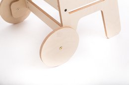 Montessori bord og stole sæt hjul