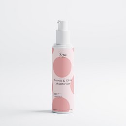  Pink moisturizer spray bottle, skincare product, hydrating cream, gentle formula, natural glow