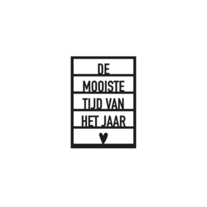 Ansichtkaart De mooiste tijd van het jaar-S6- 