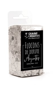 SILVER FLAKE FOR DECO - 1GR