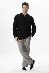 Striped Muslin Pants (171.540.27); 100% cotton