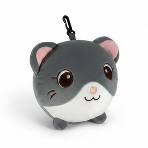 Kattenreiskussen met slaapmasker - Kawaii Design
