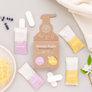 Refulset Shower Foam Tablets - Lavender and Jasmine