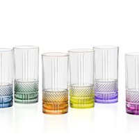 LONGDRINK-GLAS FARBE 37 CL BRILLANTE