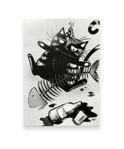 Katerfrühstück – Postkarte