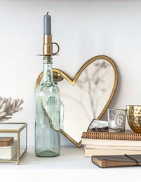 Plate Metal Gold 12cm
