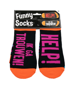 Lustige Socken - Hilfe! Ich werde heiraten!