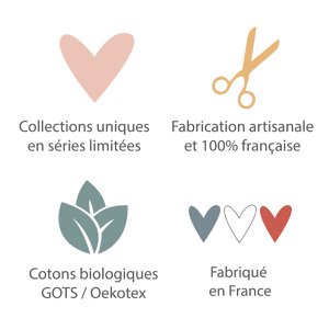 Lot de 10 lingettes lavables Carreaux chat camel