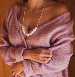 Collier d’allaitement & de portage | "Mélinée"