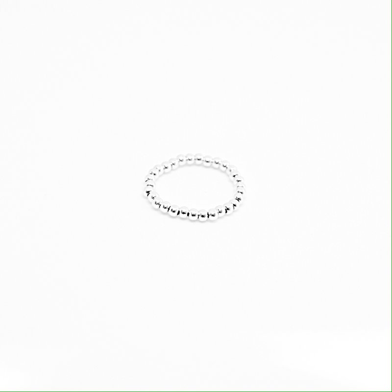 DRAGEE anello di perle d'argento