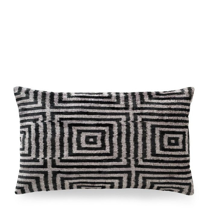 Ikat Kussen Fluweel Labyrinth