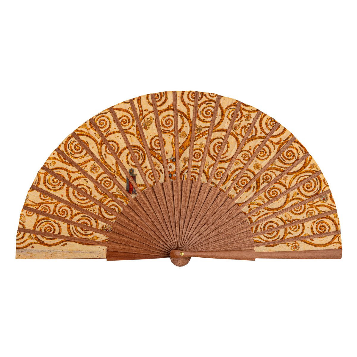 Gustav Klimt Print Hand Fan Tree of Life