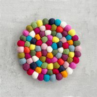 Untersetzer mehrfarbig