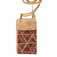green-goose Cork Phone Bag - Triangle
