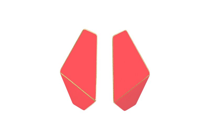 Earrings Folded Slim