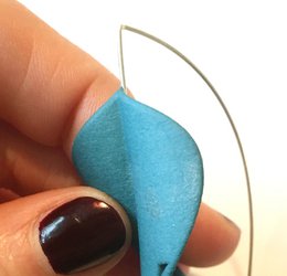 LEAF Earrings - teal