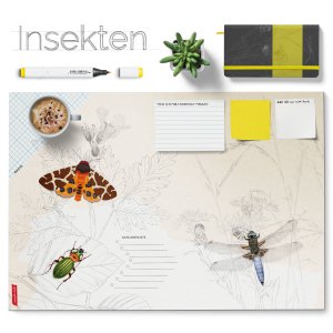 Desk pad - insects