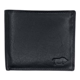 Arrigo - Pung Mænd - Brunt og Sort Læder - Billfold Model - Pung