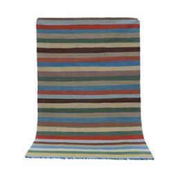 Nowoczesny dywan z kaktusa Kilim