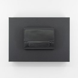 FRAME wallet - black rhodium