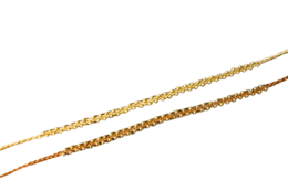 Bracelet de cheville perlé en laiton simple » Fait à la main
