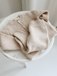 Strik Cardigan - Karamel