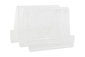 ACRYL TIJDSCHRIFTREK 30X31X25 MEERVOUDIG TRANSPARANT MB185562