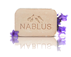 Nablus Soap Organic Olive Oil Soap Lavender, 100g