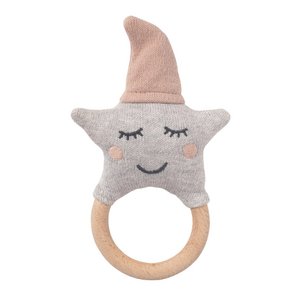 Pink-Grey Rattle Star