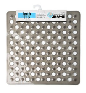 ZAC GRIJZE BADKAMERMAT 54x54x0,2cm