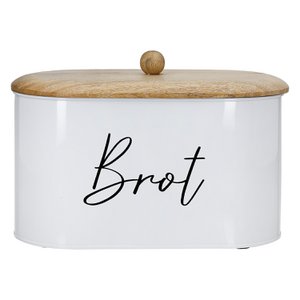 Brotkasten Vita, weiß H.23 cm