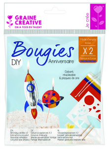 DIY SPACE GEBURTSTAGSKERZEN-KIT