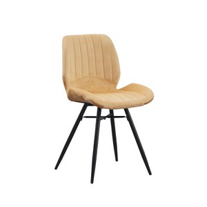 Stoel Barron geel velvet