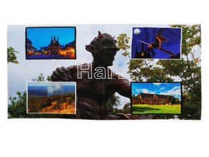 Hars design badhanddoek, 140x70cm