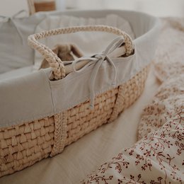 Moses Basket - Cover - Grå