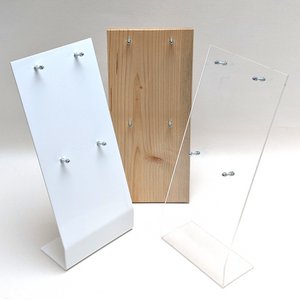 Verkaufsständer für Lesezeichen in Geschenkverpackung mit Loch - blanko, ohne Ware