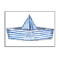 A6 STRIPED BOAT CARD - JOYIN 