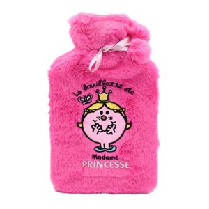 😍 Madam Princess, Hot Water Bottle, with Cover, Hot Water Bottle for Hot Therapy, Hot Water, Rubber, Cold, Winter, Child, Adult
