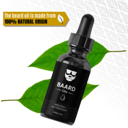 Aceite para Barba - 30ML - Natural - Para Hombres