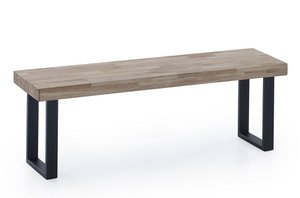 LOFT SEAT BENCH HONEY OAK / BLACK. OK1268 (8444)