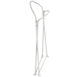 Baby bath with foldable stand included