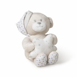 3 STUKS SET (PLUSH SPEELGOED+DEKEN+DOUDOU) - BEIGE