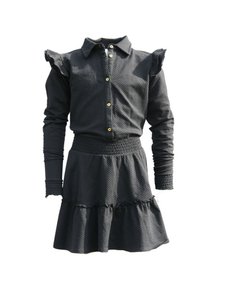 Funkle Girls Jurk zwart
