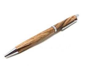 Ballpoint pen HENRI made of olive wood individually engraved