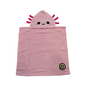 Maddie das Axolotl Adoramals Kids Kapuzenhandtuch