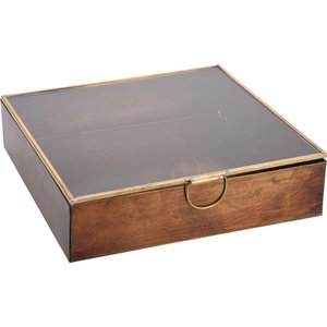 Jewelry box metal 20x13cm