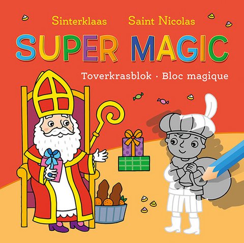 Sinterklaas magic scratch block